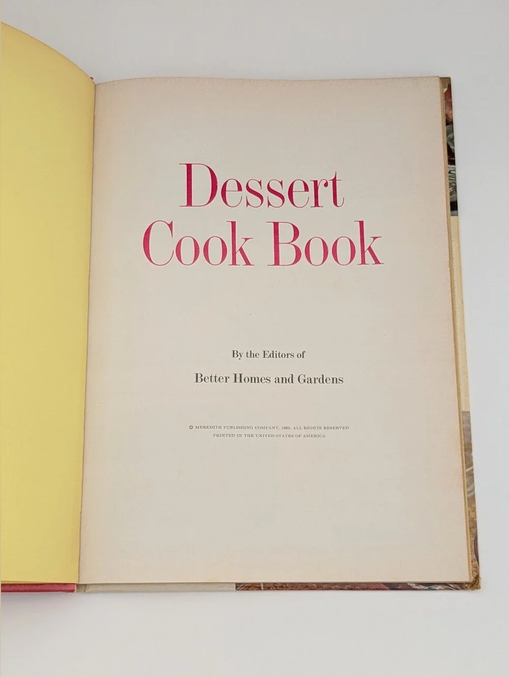 Better Homes And Gardens classic dessert
